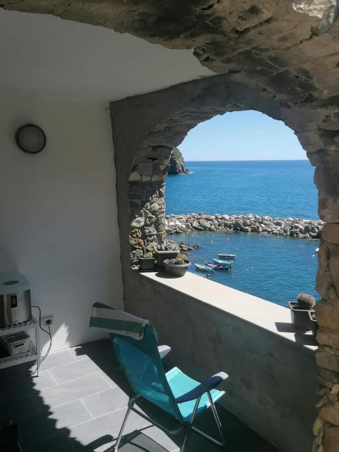 L'Incanto Divino Di Fronte Solo L'Orizzonte! Riomaggiore Exteriör bild