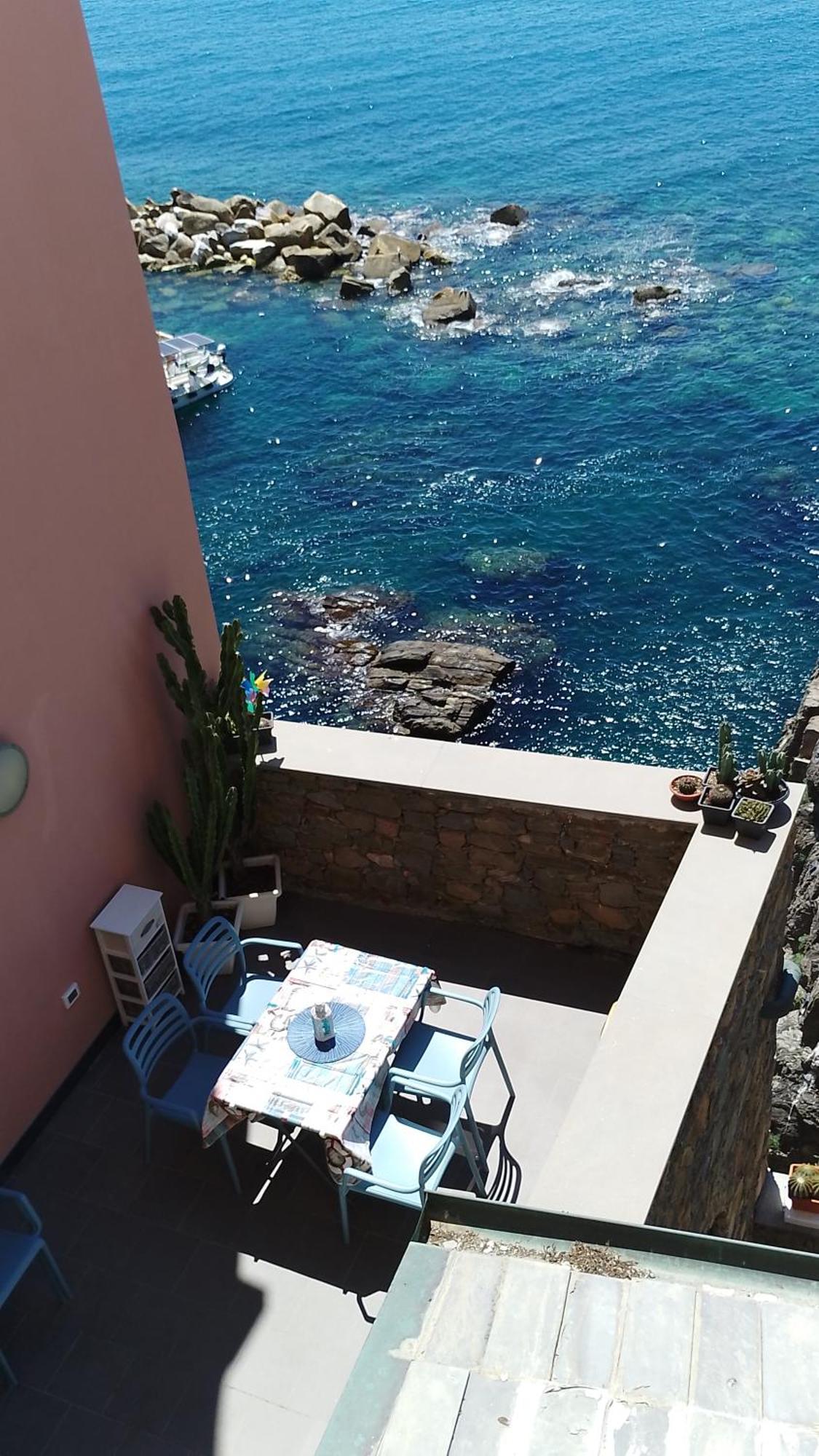 L'Incanto Divino Di Fronte Solo L'Orizzonte! Riomaggiore Exteriör bild