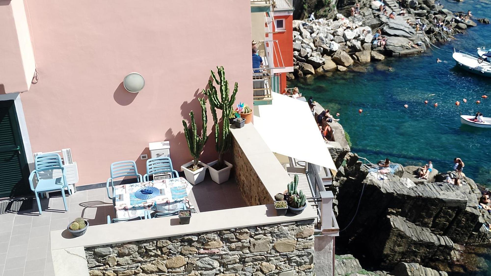 L'Incanto Divino Di Fronte Solo L'Orizzonte! Riomaggiore Exteriör bild