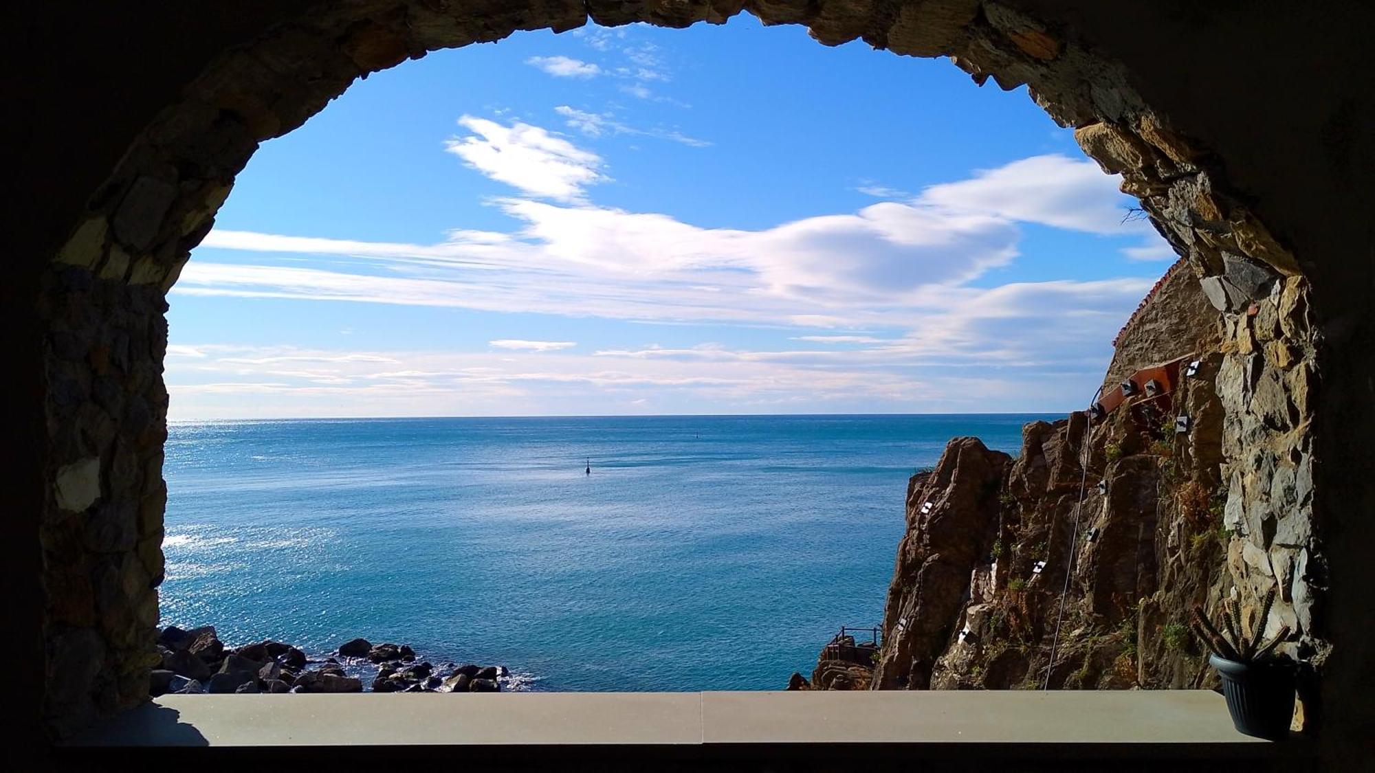 L'Incanto Divino Di Fronte Solo L'Orizzonte! Riomaggiore Exteriör bild