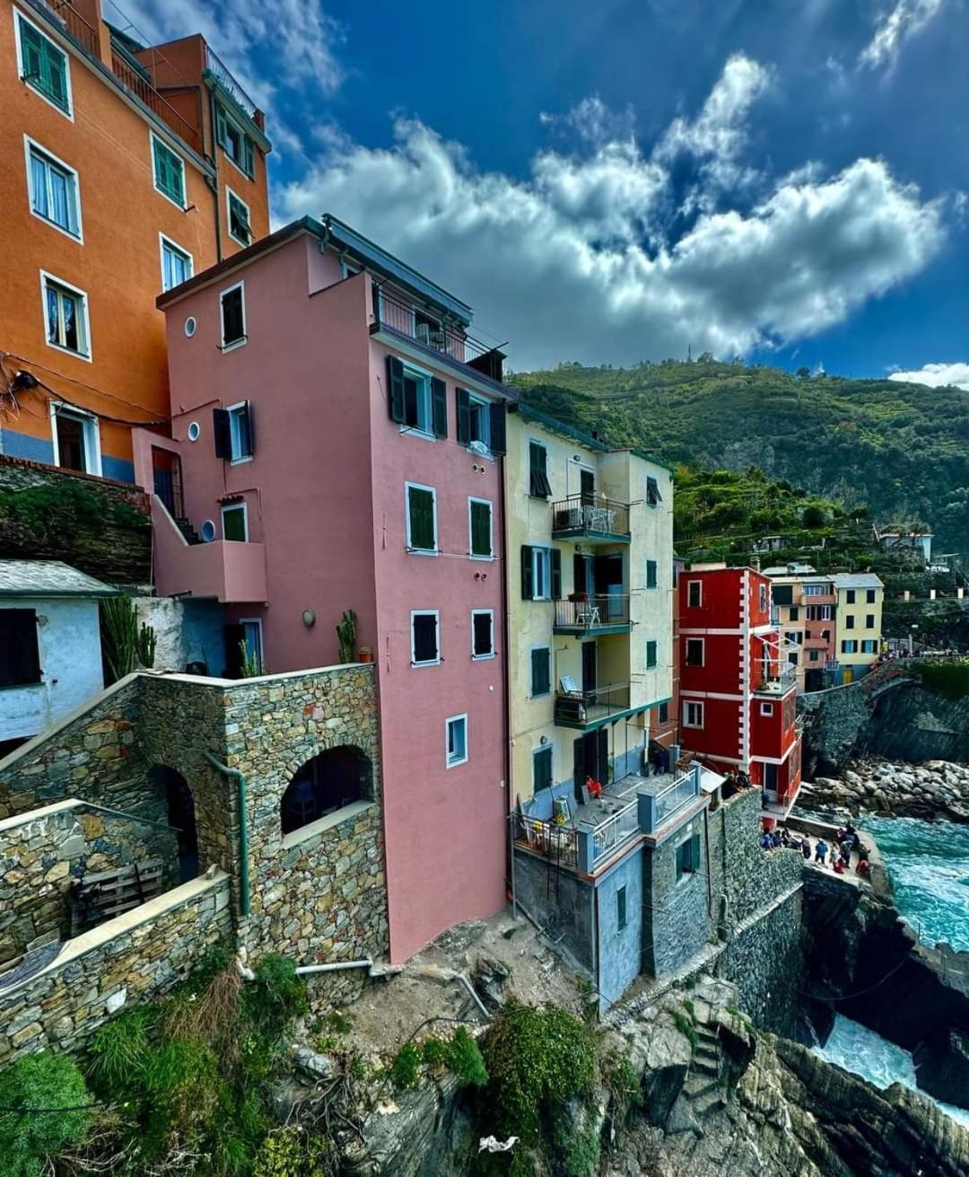 L'Incanto Divino Di Fronte Solo L'Orizzonte! Riomaggiore Exteriör bild