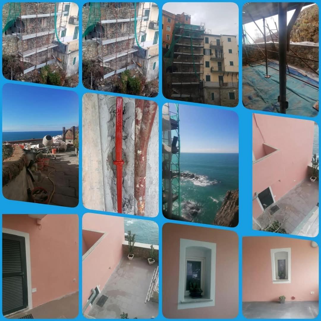L'Incanto Divino Di Fronte Solo L'Orizzonte! Riomaggiore Exteriör bild